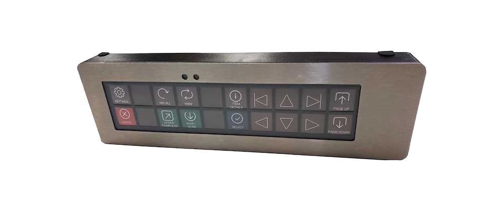 20 Key Bump Bar Designed for Kitchen Video System Applications